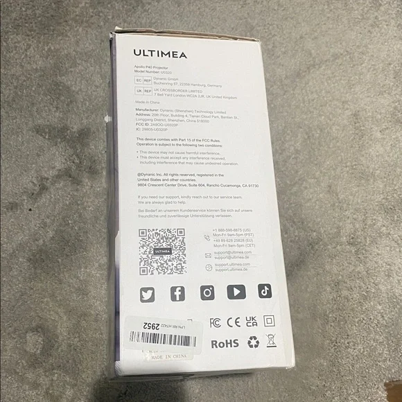 Ultimea Apollo P40 Projector - Picture 2 of 7